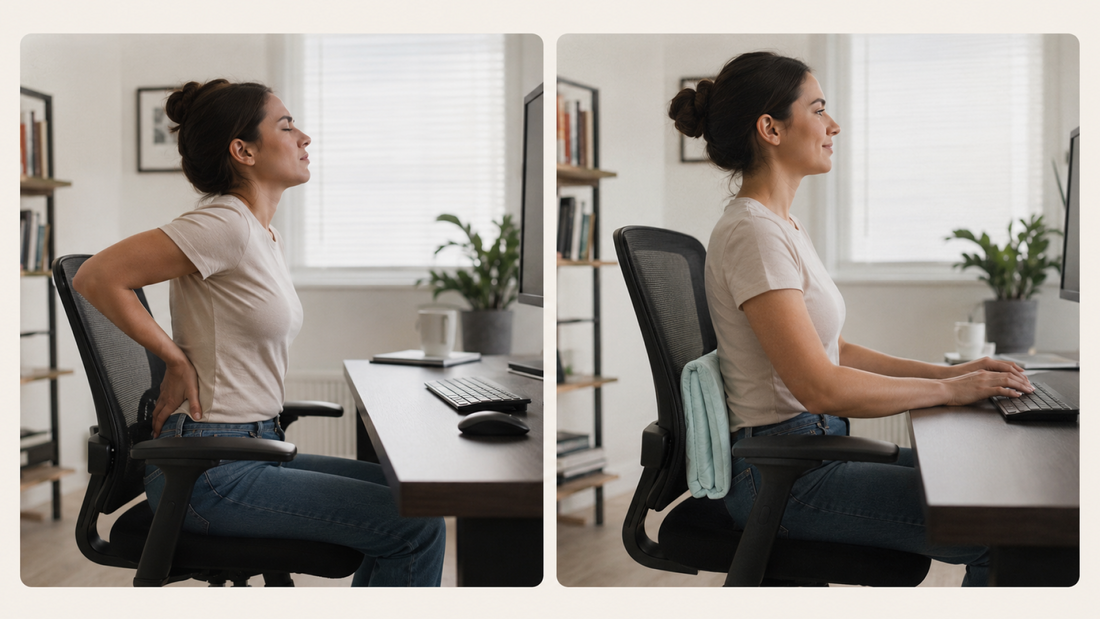 lower back pain while sitting 